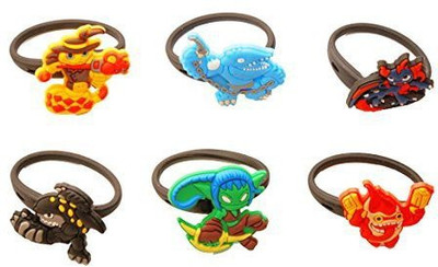 

Hermes AVIRGO 6 pcs Releasable Ponytail Holder Elastic Rubber Stretchable No-slip Hair Tie Set # 102-6 Hair Accessory Set(Multicolor)
