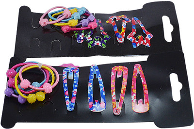

Saamarth Impex SI-3977 Hair Clip, Rubber Band(Multicolor)
