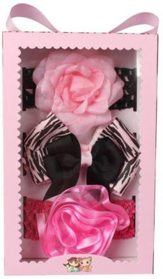 

Babies Bloom Multicolored Chic Headband Hair Accessory Set(Multicolor)