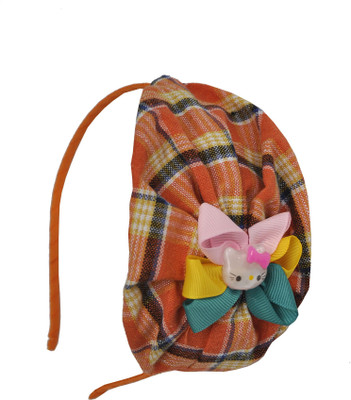 

Itz About U Pretty Check Hair Band(Multicolor)