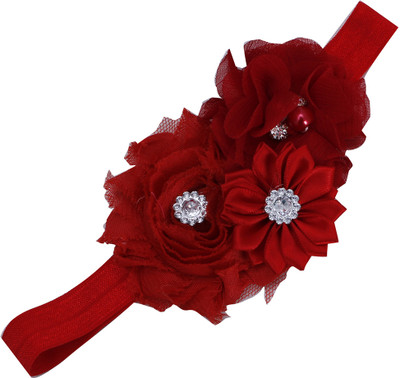 

Pikaboo Flower Bouquet Head Band(Red)