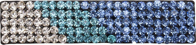 

Glitters Online Simple and Elegant Designer Blue Stone Hair Clip(Blue)