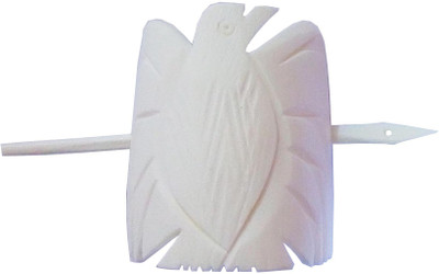 

CraftEra Barette Hair Clip(White)