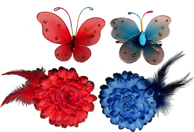 

Anokhi Ada Floral Tic-Tac Hair Accessory Set(Multicolor)