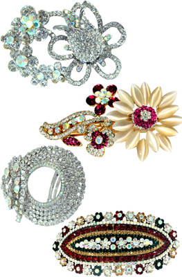 

Mansiyaorange Desginer Latest Fancy Premium Mix Combo Range Hair Pin Hair Clip(Multicolor)