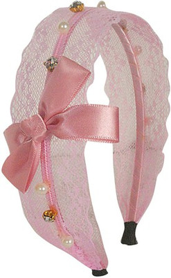 

Sagunya Gracious Lace Hair Band(Pink)