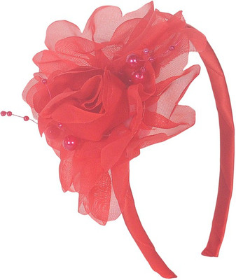 

Sagunya floral Hair Band(Red)