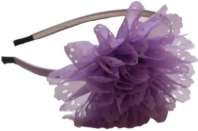 

Viva Fashions Big Flower Hair Band(Purple)