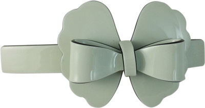 

Ammvi Creations Floral-Bow Pattern Solid Gracious for Women Hair Clip(Green)