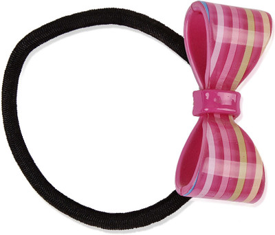 

Trendy Baubles Premier Collection Rubber Band(Pink, White)