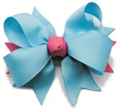 

NeedyBee Bow Hair Clip(Blue, Pink)