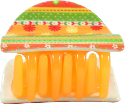 

Sarah Floral Print Hair Claw(Multicolor)