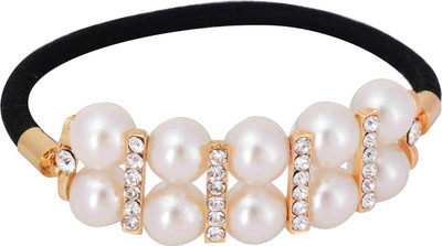 

Aaishwarya Pearly & Stone Embedded Hair Clip(White)