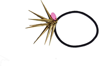 

Bows Are Wows Thin Elastics Rubber Band(Black, Gold)