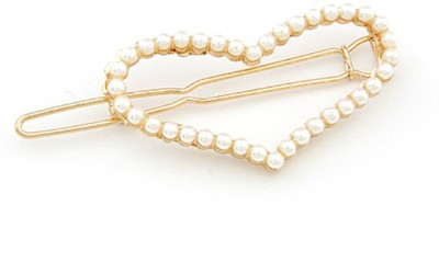 

Crunchy Fashion Heart Hair Pin(White)