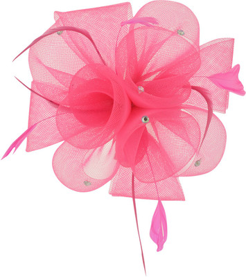 

Angel Closet Feather Fascinator Hair Clip(Pink)
