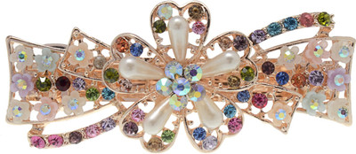 

The Ethnic Wears Ethnic yet modern Back Pin(White, Multicolor)