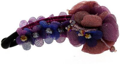 

Anuradha Art Trendy Banana Clip(Purple)