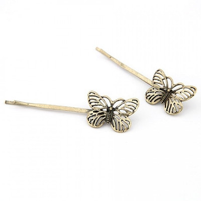 

Crunchy Fashion Butterfly Hair Pin(Bronze)