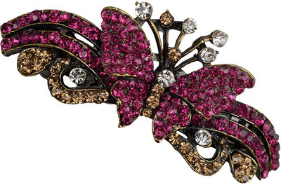 

Taj Pearl Designer Hair Clip(Yellow)