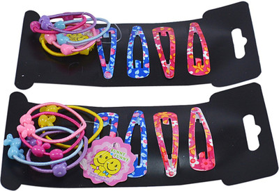

Saamarth Impex SI-3980 Hair Clip, Rubber Band(Multicolor)