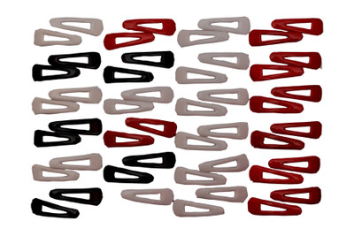 

Abhi Tik Tak Pin Tic Tac Clip(Red, Black, White)
