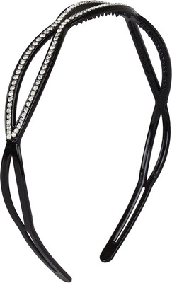 

Fayon Unique Rhinestone Hair Band(Black)