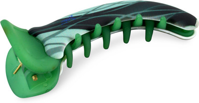 

Sarah Strip Print Hair Clip(Multicolor)