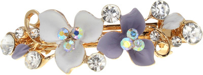 

The Ethnic Wears Ethnic yet modern Back Pin(White, Purple, Multicolor)