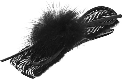 

Fayon Designer Modern Black Beanie Coco Hair Pin(Black)