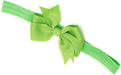 

AkinosKIDS Elastic Rose Flower BabyGirl Head Band(Green)