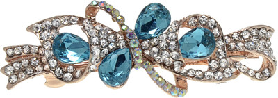 

The Ethnic Wears Ethnic yet modern Back Pin(White, Blue)