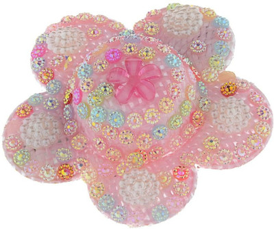 

The Ethnic Wears Handcrafted Hair Clip(Pink)