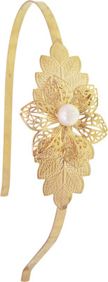 

My DT Lifestyle STONE STUDD LEAF STYLE METAL Hair Band(Gold)