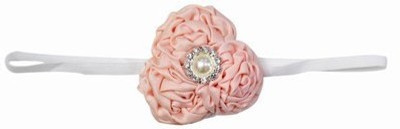 

Pinkblueindia Gorgeous Baby Girl with Flowers and Pearl Head Band(Beige)