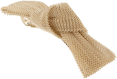 

Jazz Jewellery Toned Stone Hair Clip(Gold)