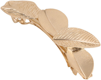 

Jazz Jewellery Toned Stone Hair Clip(Gold)