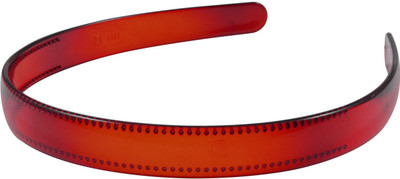 

Sarah Plain Broad Solid Plastic Hair Band(Red)