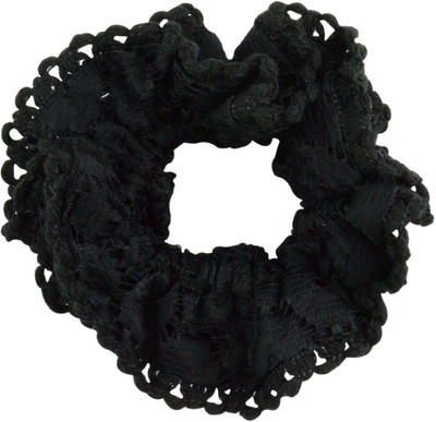 Sarah Lace Rubber Band(Black)