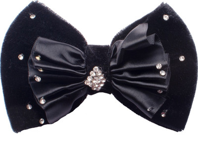 

Majik Bridal juda Band Black Blue Bun Clip(Multicolor)