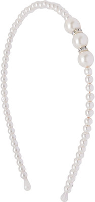 

The Ethnic Wears Girly collection Hair Band(White)
