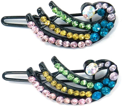 

SPM Pair Of Elegant New Hairclips7 Hair Clip(Multicolor)