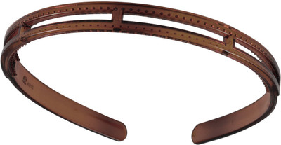 

Sarah Double layer Hair Band(Brown)