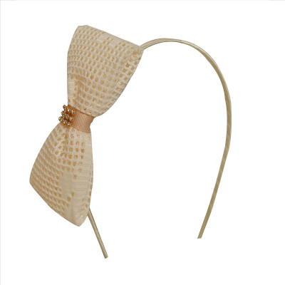 

Crayon Flakes Terry Rings Hair Band(Beige)