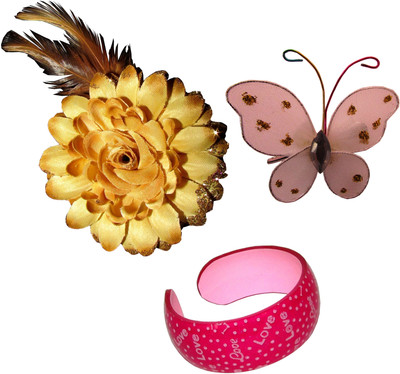 

Anokhi Ada Floral Tic-Tac Hair Accessory Set(Multicolor)