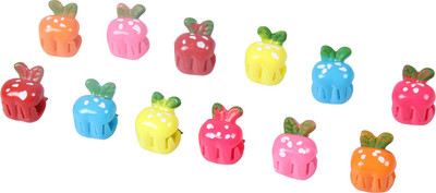 

Pink Rose Princess Charm Hair Claw(Multicolor)
