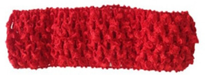 

AkinosKIDS exclusive hair accessory for beautiful princess in extremely crochet pattern. Head Band(Red)