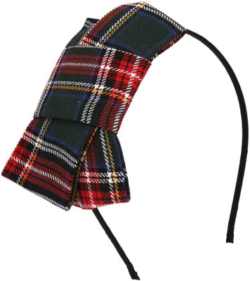 

Crunchy Fashion Checked Hair Band(Multicolor)