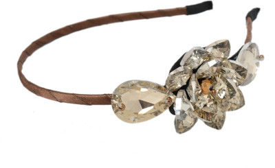 

Shopaholic Fashion Designer Crystal Hair Band(Brown)