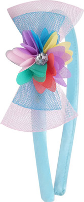 

Super Drool Pretty Mesh Bow Hair Band(Blue)